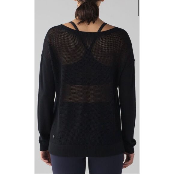 Lululemon well being sweater in black - Picture 1 of 13